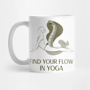 Find Your Flow in Yoga Mug